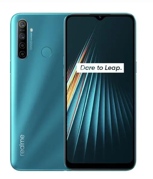 Глобальная версия realme 5i 4 Гб RAM 64 ГБ ROM мобильный телефон Snapdragon 665 AIE 12MP Quad Camera 6 5