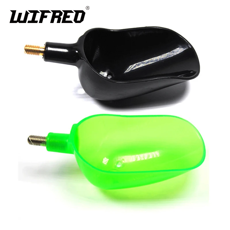 1 шт. прочная пластиковая приманка кастинговый ковш для кормления частиц Буйлов