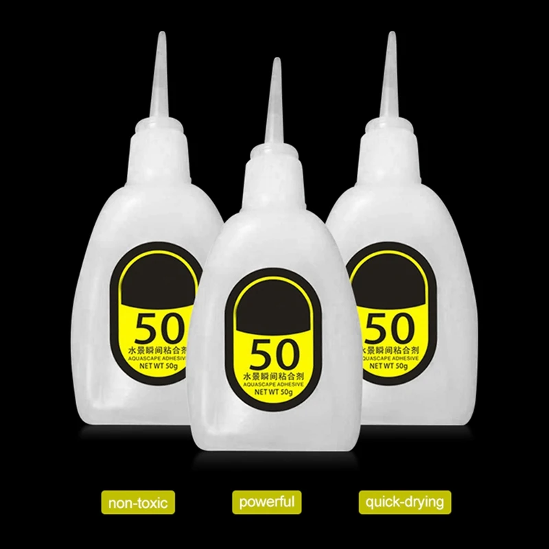 1 шт. водный завод мох цианакрилатный клей водные растения Украшение сушка быстро