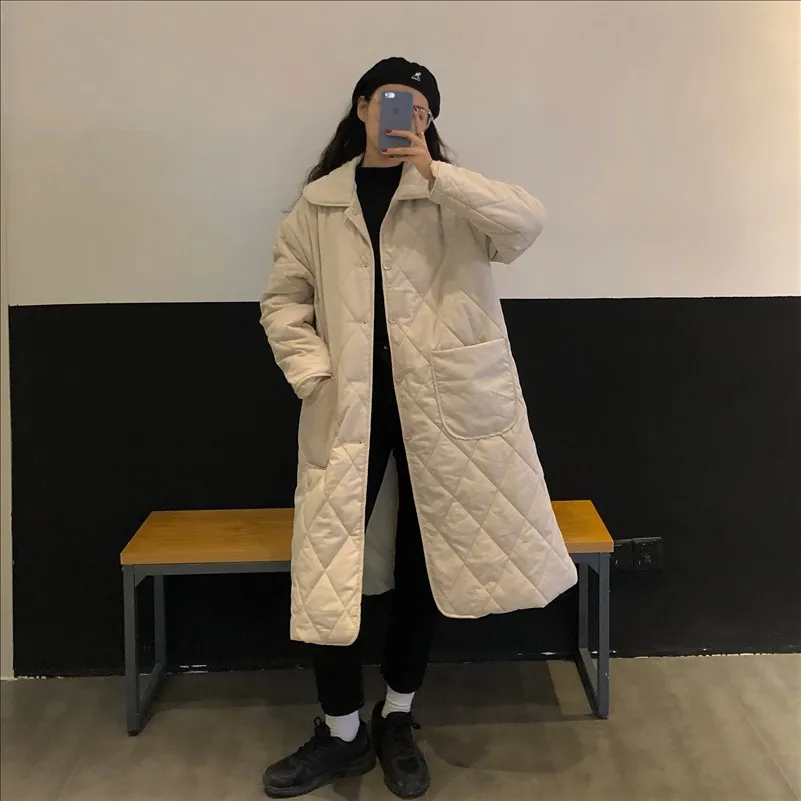 

2021 Korean version of autumn and winter women's jackets thick thick padded jacket coat jacket women's vest dress sweater