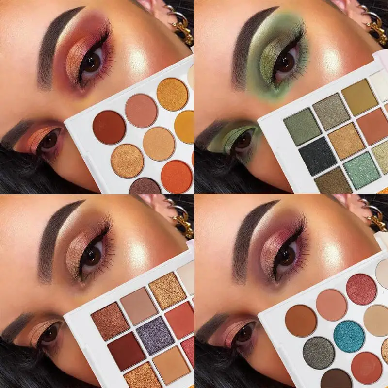 12 цветов красивые тени для век не цветущие матовые Перламутровые водостойкие