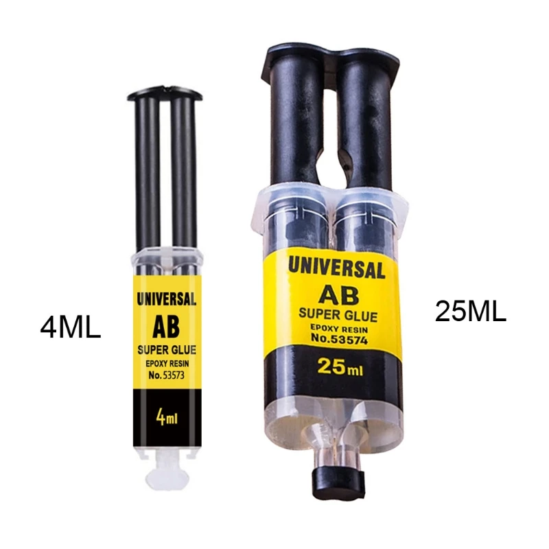 

Practical 4ml Epoxy Resin AB Gum Strong Adhesive Liquid Glue for Repair Metal Plastic Wood Glass Ceramics Dropship