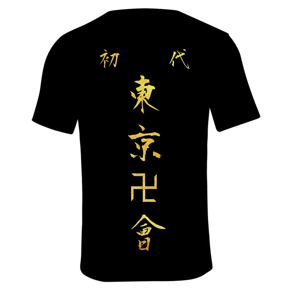 

Tokyo Revengers T Shirts Anime Printing Style Tshirt Unisex Loose Casual Tshirt