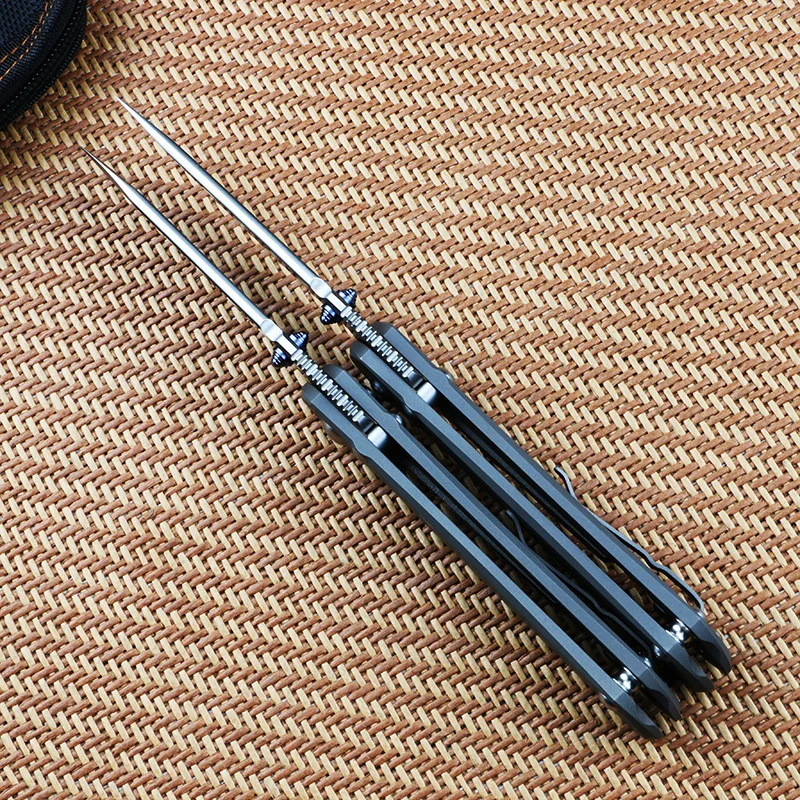 Складной нож Green Thorn Inkosi лезвие M390 + титановая ручка TC4 карманный для кемпинга