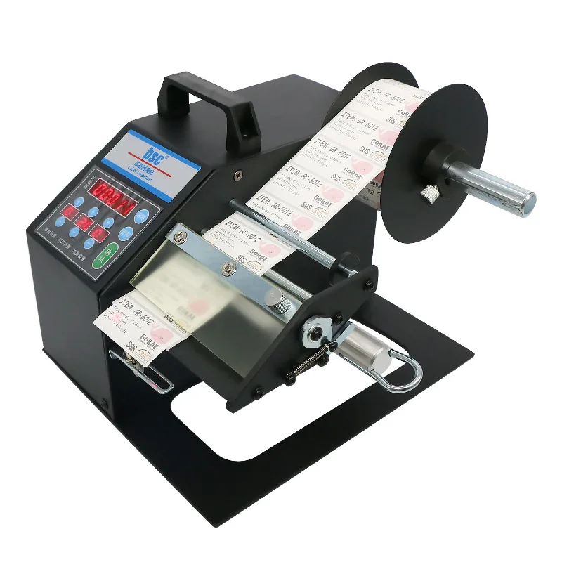 

220V Высокоэффективная автоматическая лента для маркировки пинг машина BSC-120 цифровой Дисплей синхронная лента для маркировки машины этикетка сепаратор