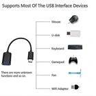 USB C к USB адаптер OTG кабель USB Type C папа к USB 3,0 2,0 Женский кабель адаптер для MacBook Pro Samsung Type-C адаптер