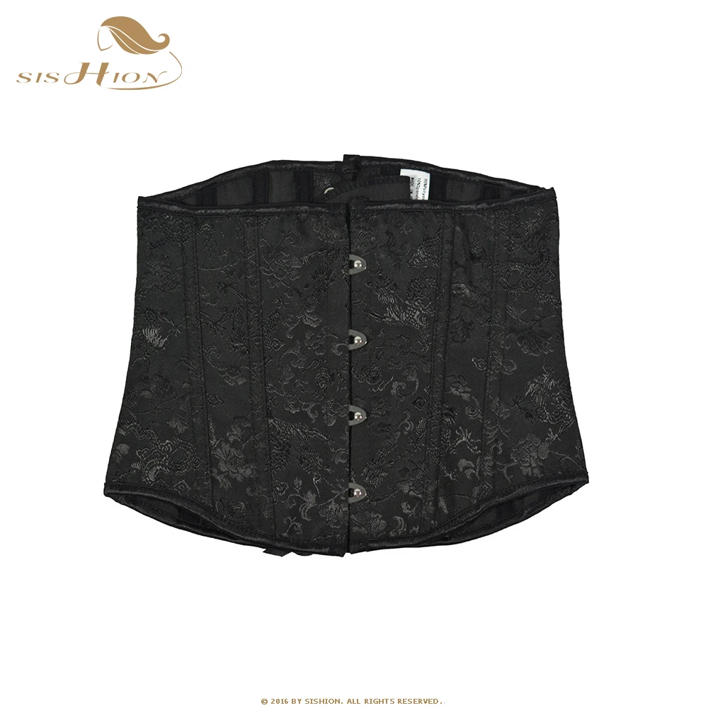 

Короткий женский Готический корсет под грудью, бюстье, корсет для талии, корсет для похудения, корсеты, бюстье, нижнее белье, Топ QZ0393