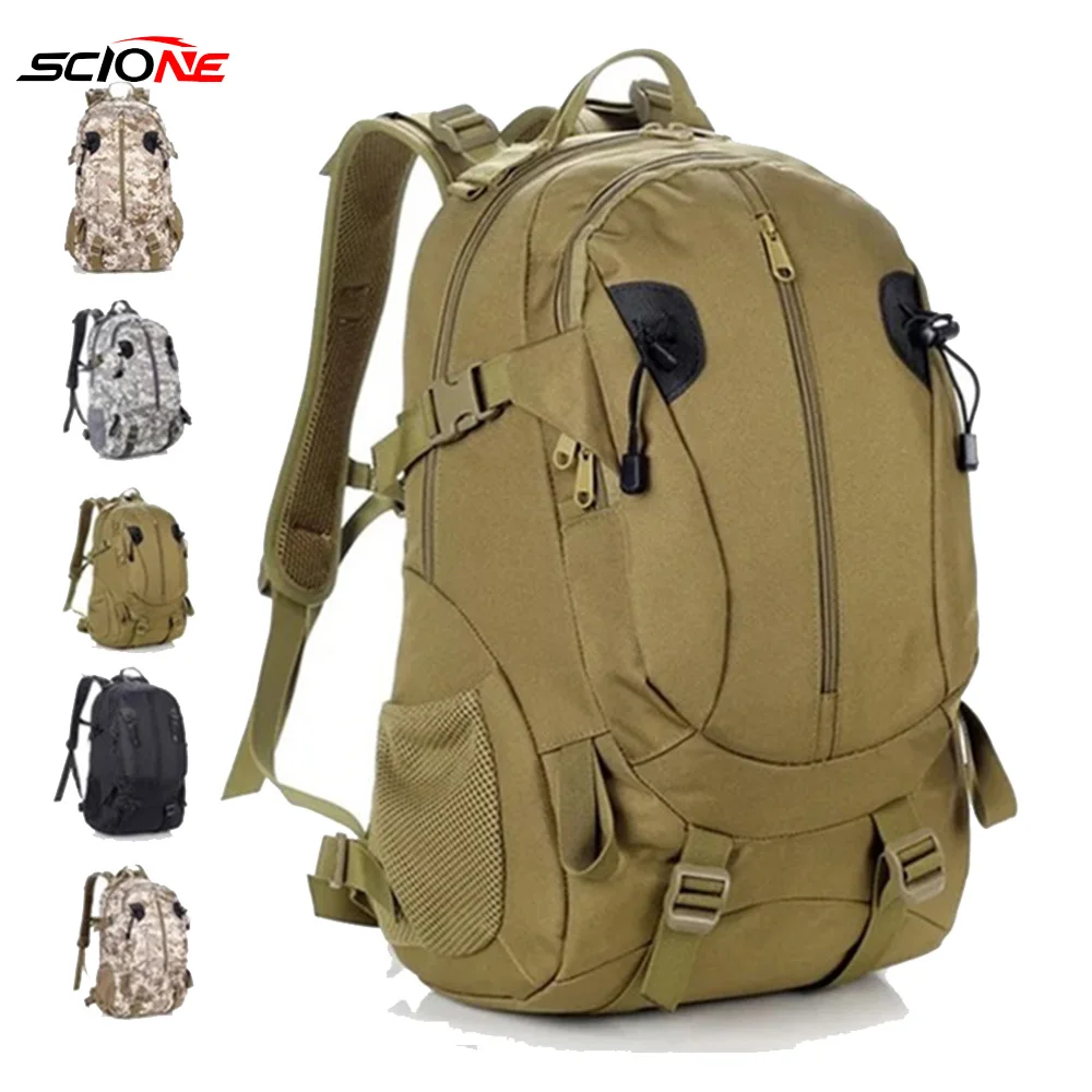 Мужской военный рюкзак тактический для кемпинга походов водонепроницаемая