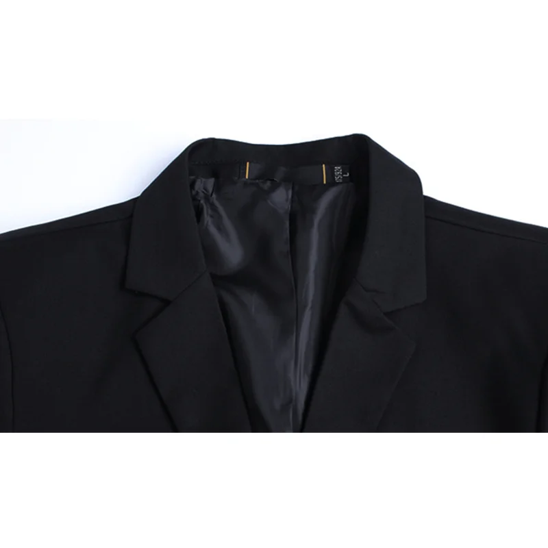 FGKKS Spring Autumn Men's Blazers Korean Style Single Breasted Suit Jackets Classic Solid Color Business Casual Male |
