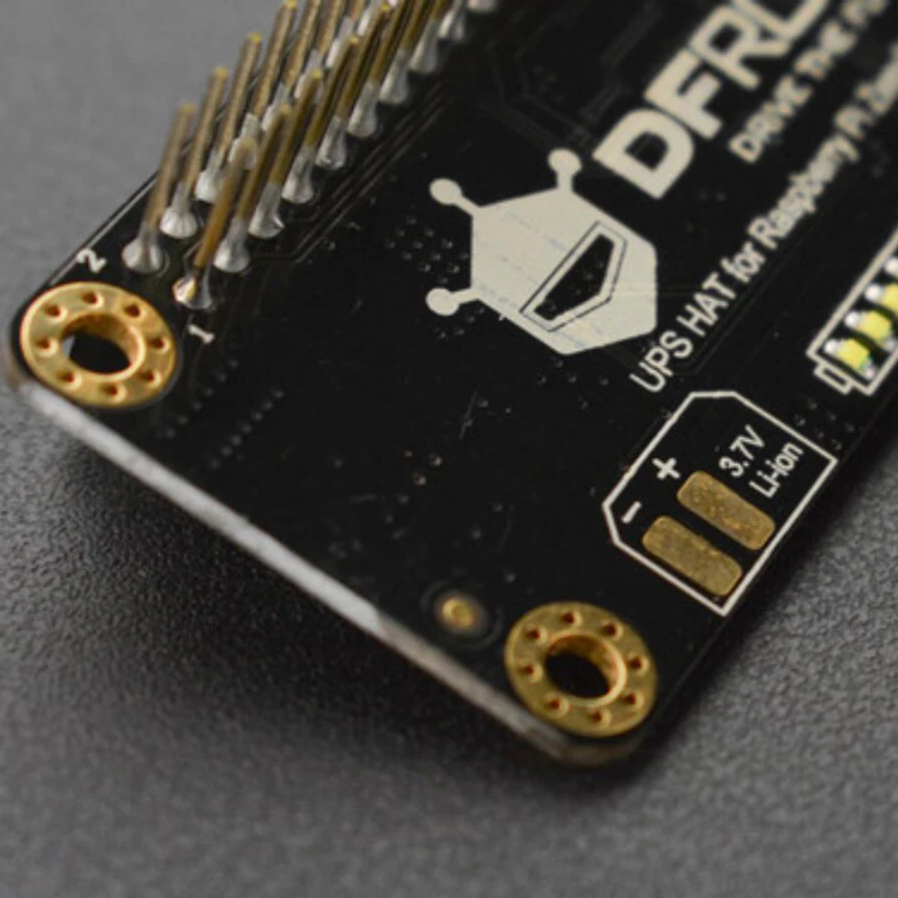 Новый экран DFRobot UPS HAT для Raspberry Pi 2/3/A + Zero MAX17043 2A выход поддержка автоматического
