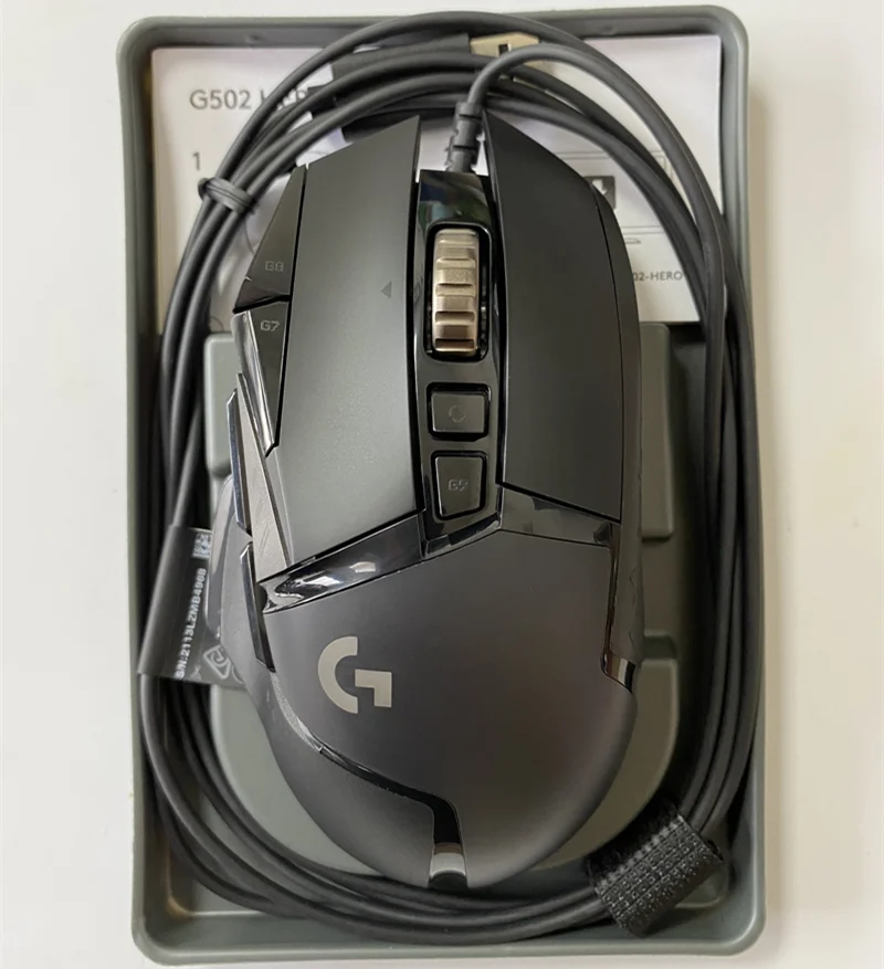 Оригинальная игровая Механическая проводная мышь Logitech G502HERO/G102/G903 HERO/G90 с
