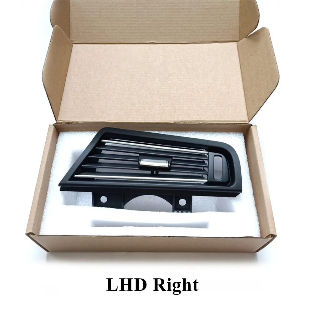 

LHD RHD Передняя центральная полностью хромированная крышка вентиляционной решетки кондиционера переменного тока для BMW 5 серии F10 F11 F18 520 521 523