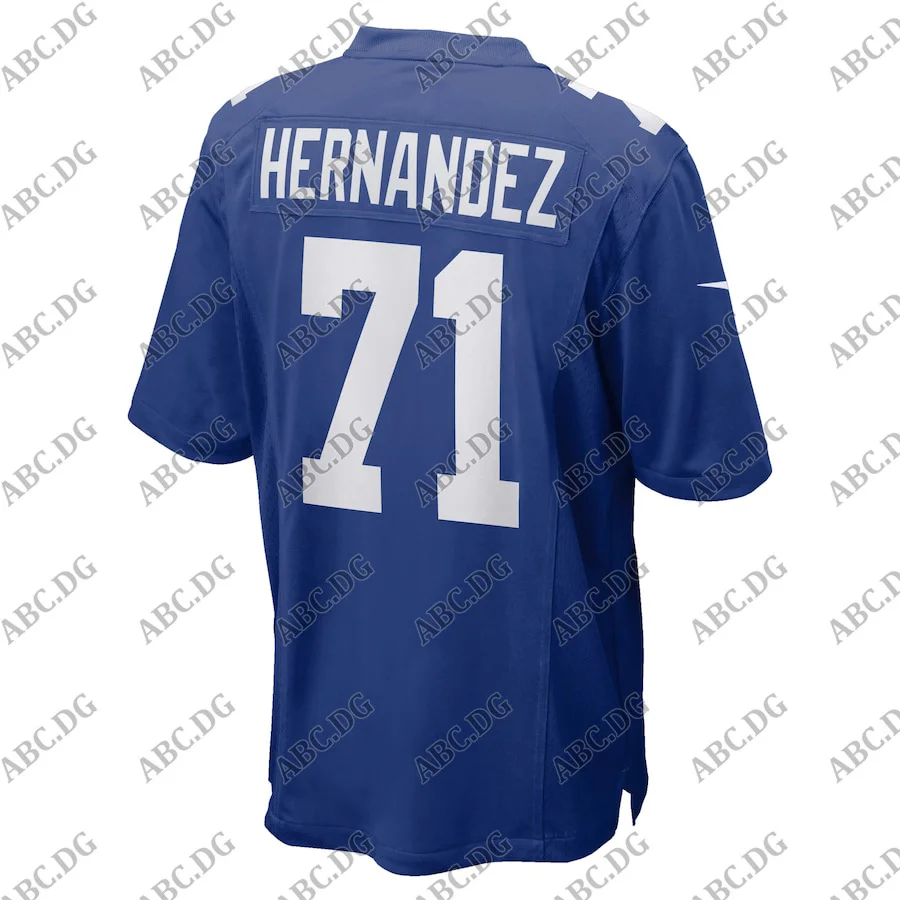 

Men Women Kid Youth New York Will Hernandez Royal Game Jersey