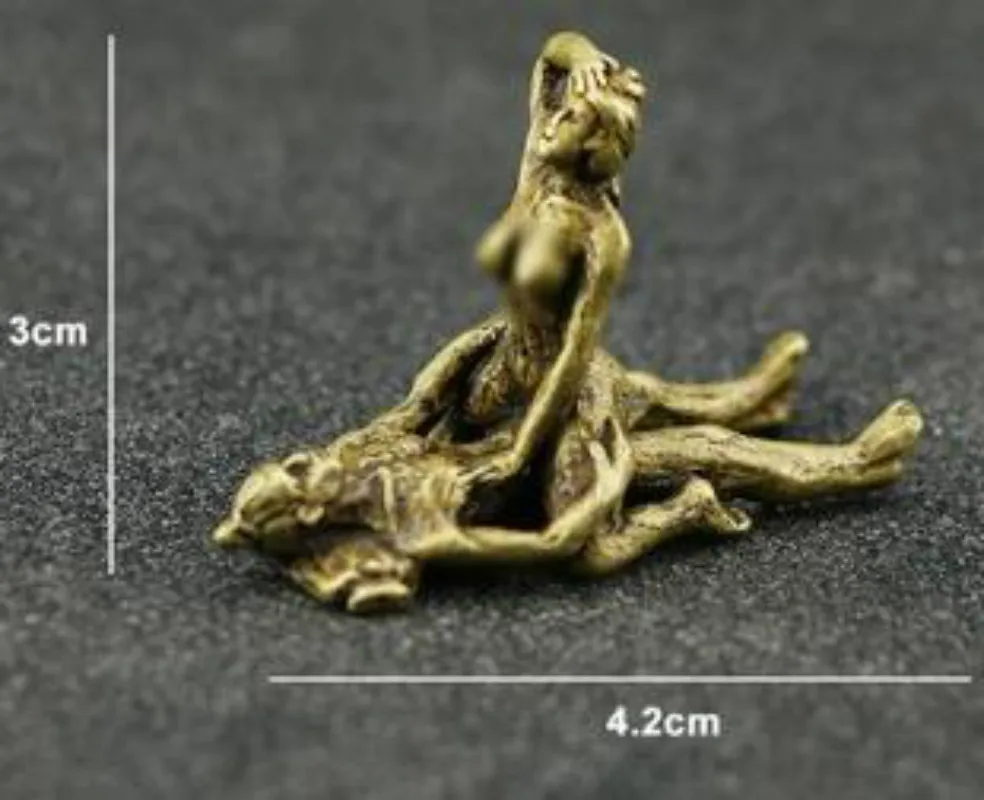 12 шт./компл. коллекционные ремесла Западный арт деко чистая бронза любовь поцелуй