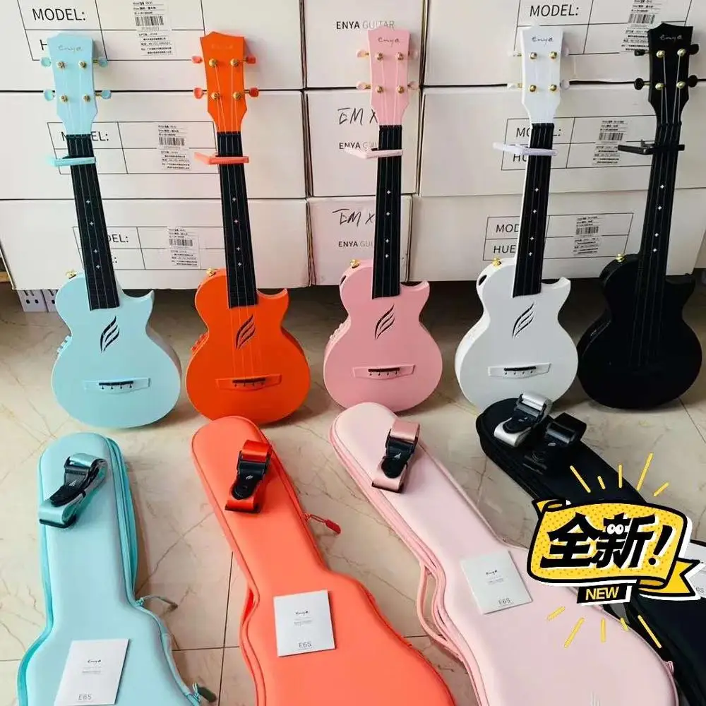 Укулеле Enya Nova U концертное 23 дюйма с ремешком из углеродного волокна|Укулеле| |