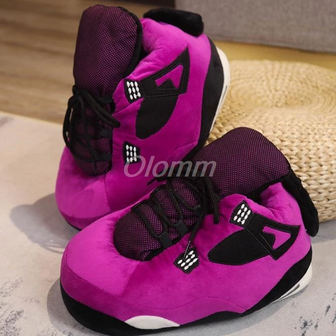 

Сникерсы унисекс, теплые зимние тапки для дома, унисекс, большие размеры 35-44