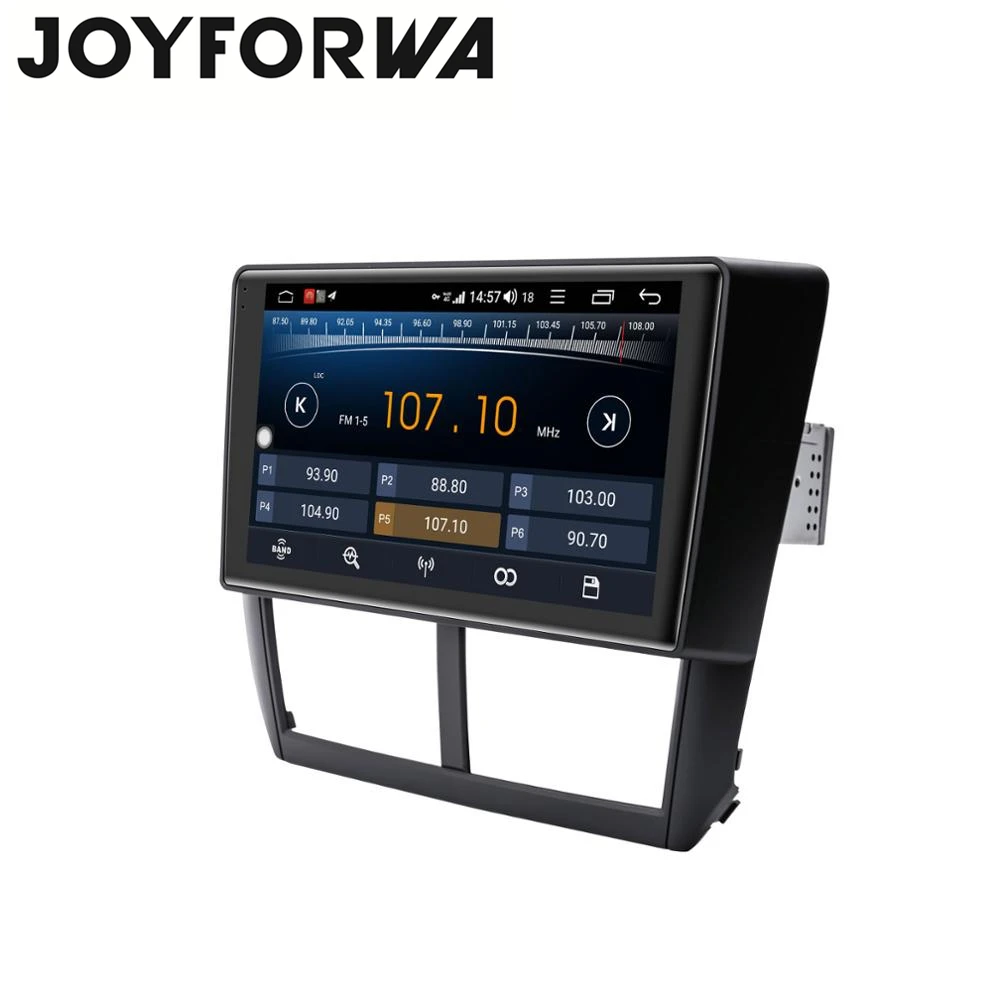 DSP Carplay 9 &quotAndroid 8.1автомобильное мультимедийное радио для Subaru Forester 2008 2012 GPS SPDIF
