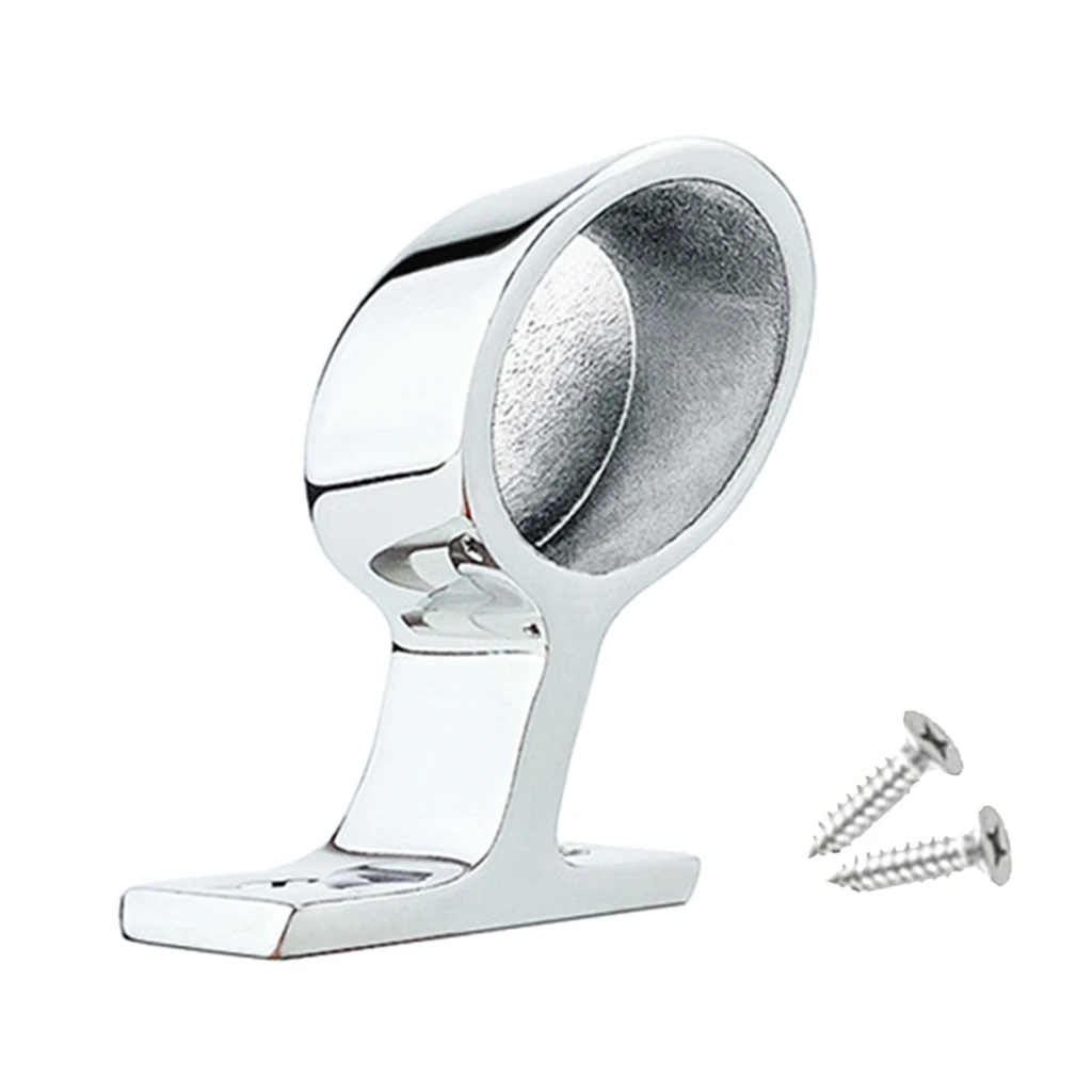 1 дюймовый кронштейн из нержавеющей стали для поручней лодки правый конец 60