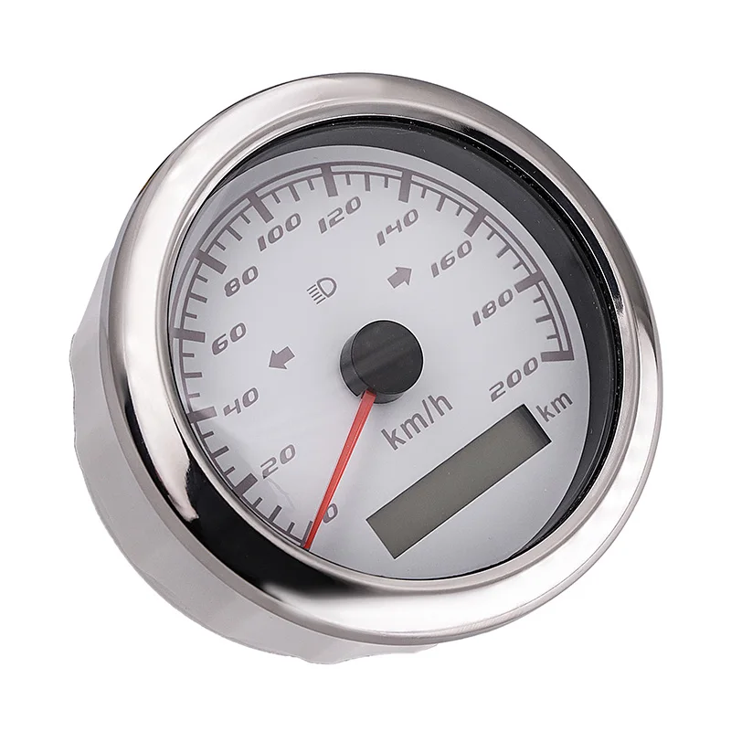 Водонепроницаемый автомобиль грузовик лодка мотор авто 85 мм GPS спидометр датчик