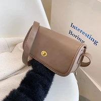 bags 2021 autumn and winter new fashion ladies luxury high quality casual simple armpit shoulder portable retro small square bag
