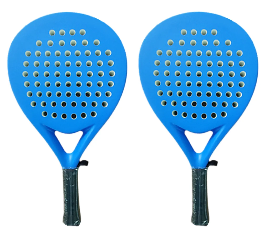 

2021 Volwassen Professionele Full Carbon Beach Tennis Paddle Racket Zachte Eva Gezicht Raqueta Met Zak Unisex Apparatuur tennis