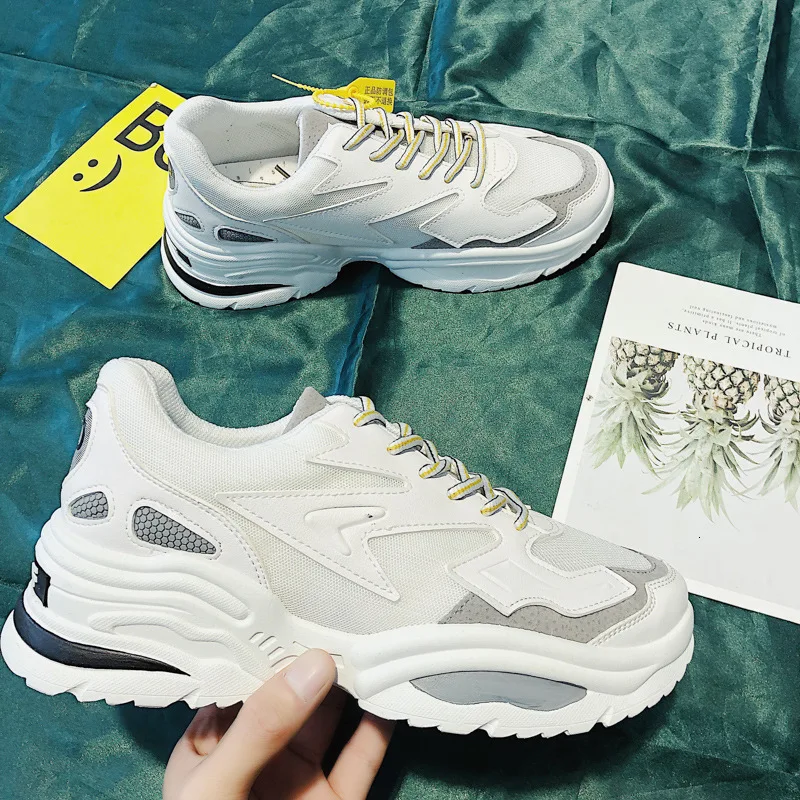 Стильная женская повседневная обувь для влюбленных кожаные кроссовки на