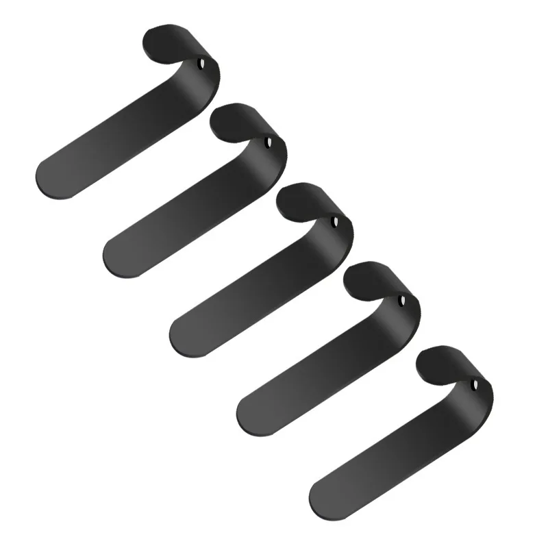 

Space Aluminum Wall Mounted Towel Hook Bathroom Coat Hook Rustproof Hook Hanger Kitchen Hardware Hook for Keys In The Hallway