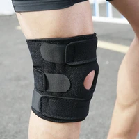 sports knee pad sports adjustable safety strap protector pad football basketball leg knee support brace hinges
