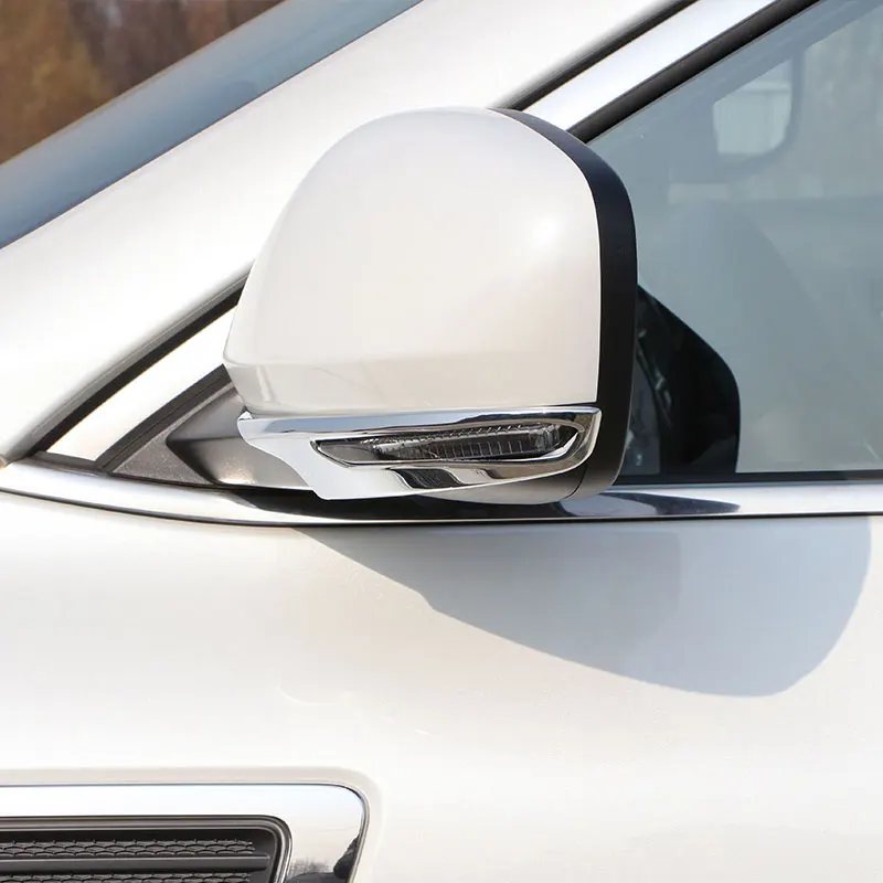 Xburstcar for Renault Koleos Samsung QM6 2016 - 2020 2Pcs Car Chrome Rearview Rear View Mirror Protection Cover Stickers Parts | Автомобили