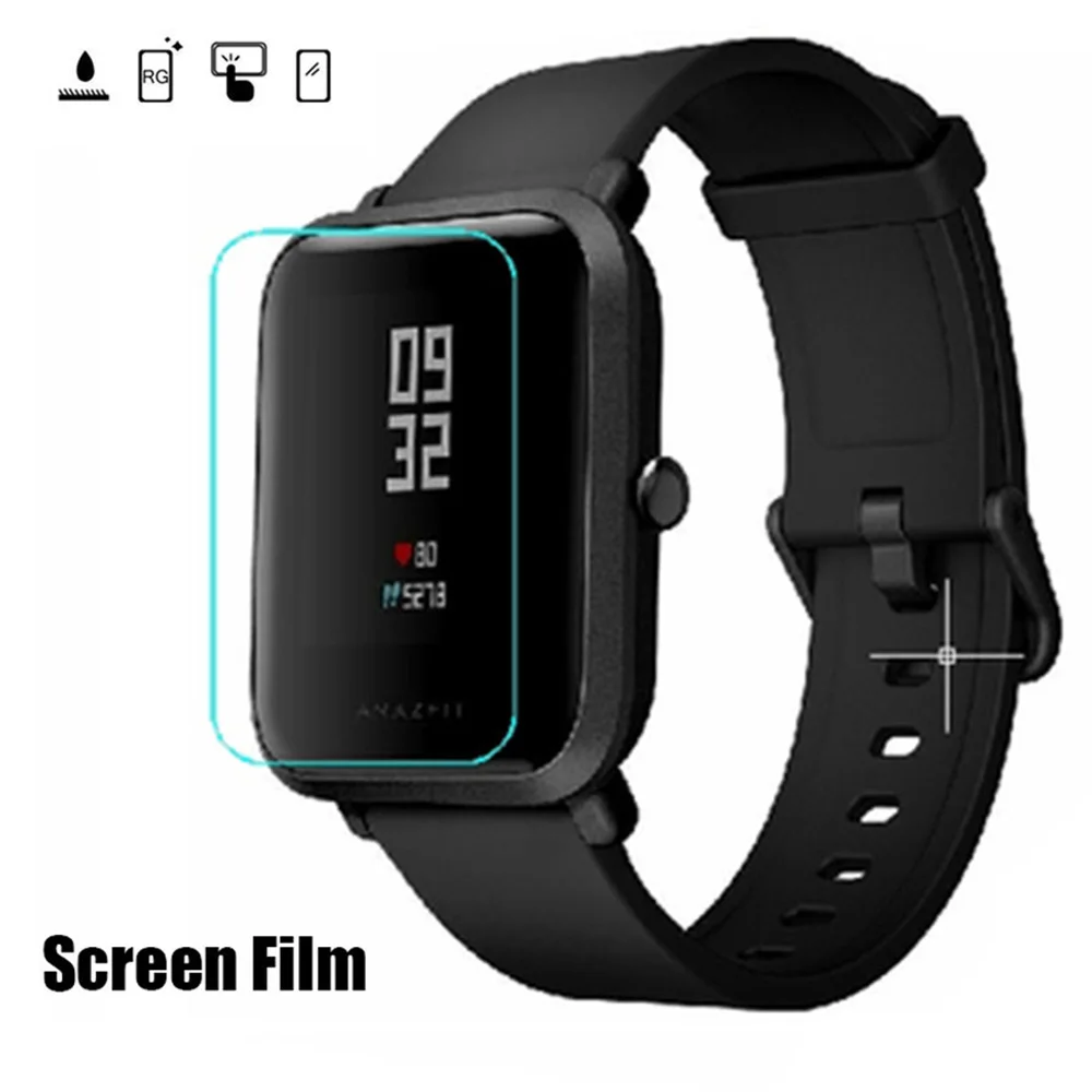Ультратонкая защитная пленка HD для смарт-часов Huami Amazfit Bip BIT PACE Lite 10 шт. |
