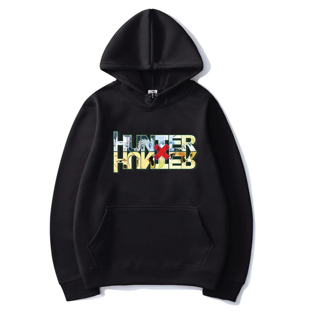 

2021 Anime Hunter X Hunter Hoodie Casual Unisex Pullover Hoodie Streetswear Tops