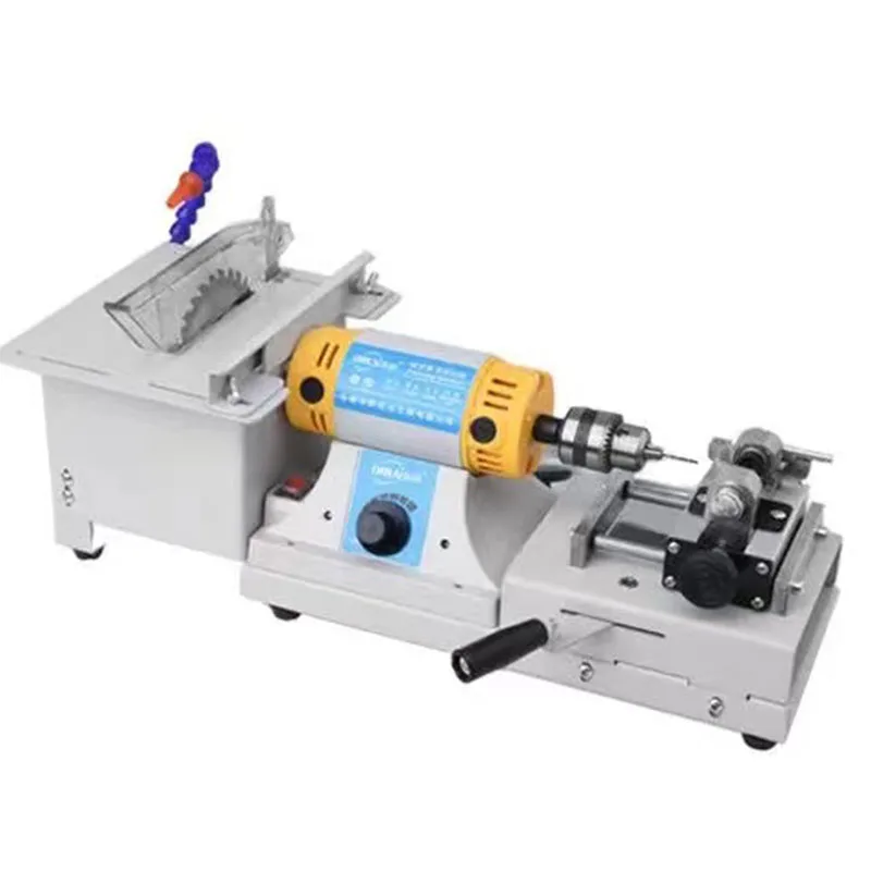 

Multifunctional Bench Grinder Jade Cutting / Drilling / Grinding / Engraving / Bead Polishing / Wax Table Grinder