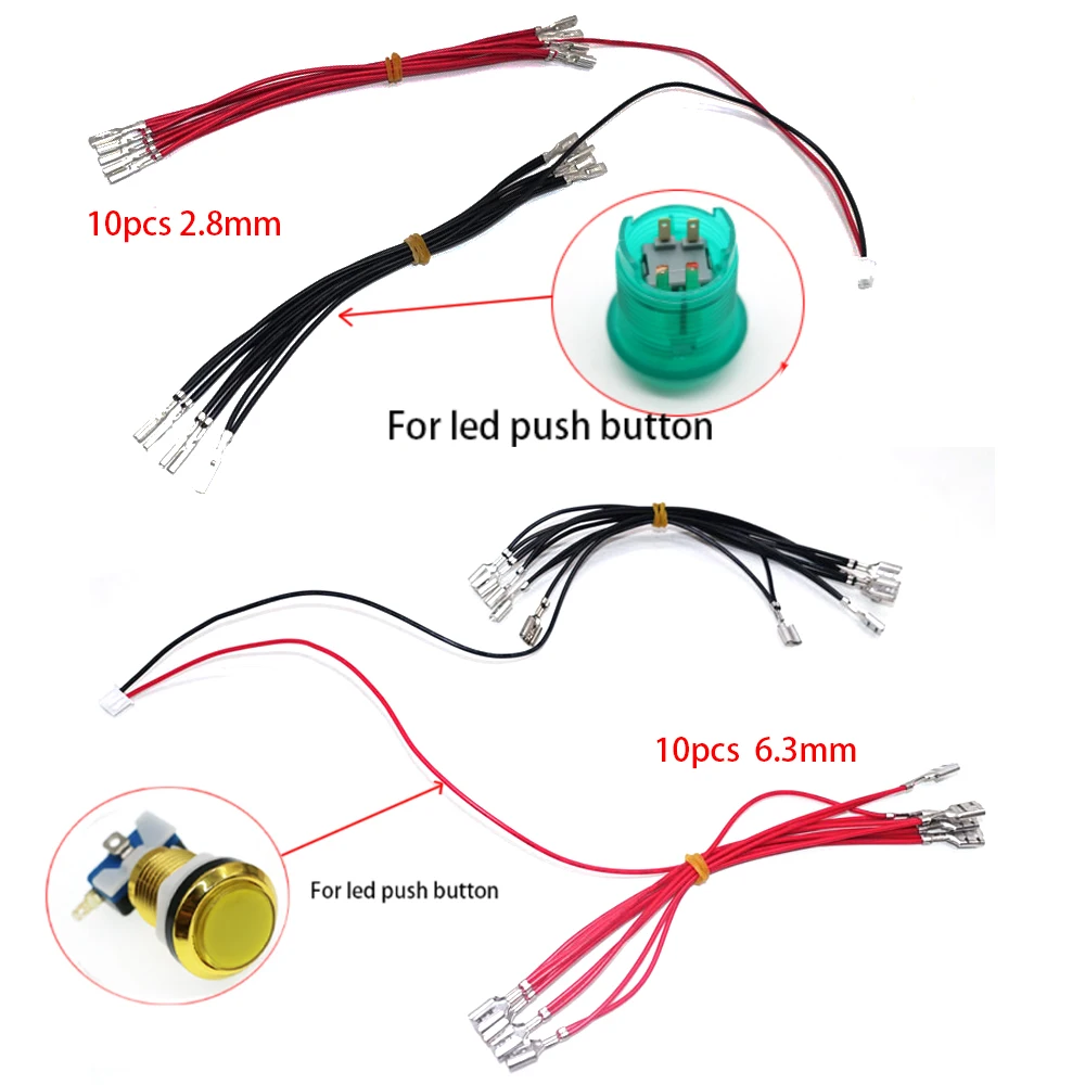 Zero Delay Board Arcade Game USB Encoder To PC Raspberry Pi ZIPPY Joystick Control SANWA American Push Button Connection Cable | Спорт и