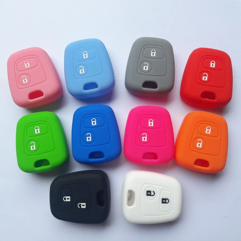 Брелок для автомобильных ключей защитный силиконовый чехол Peugeot партнер эксперт