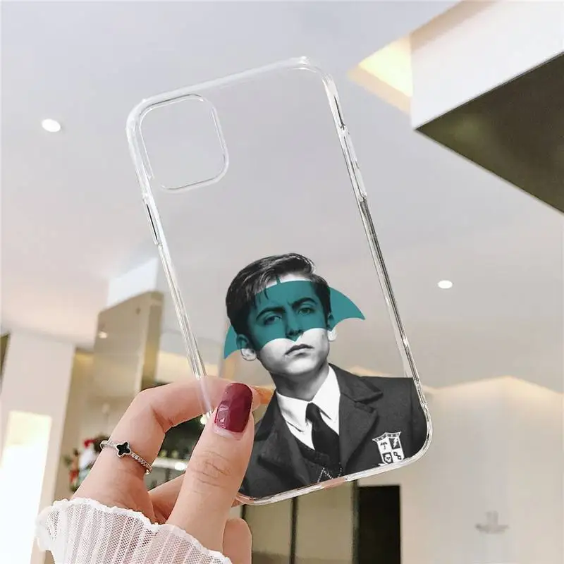 

Umbrella Academy Phone Case Transparent Clear for iPhone 11 12 mini pro XS MAX 8 7 6 6S Plus X 5S SE XR 2020