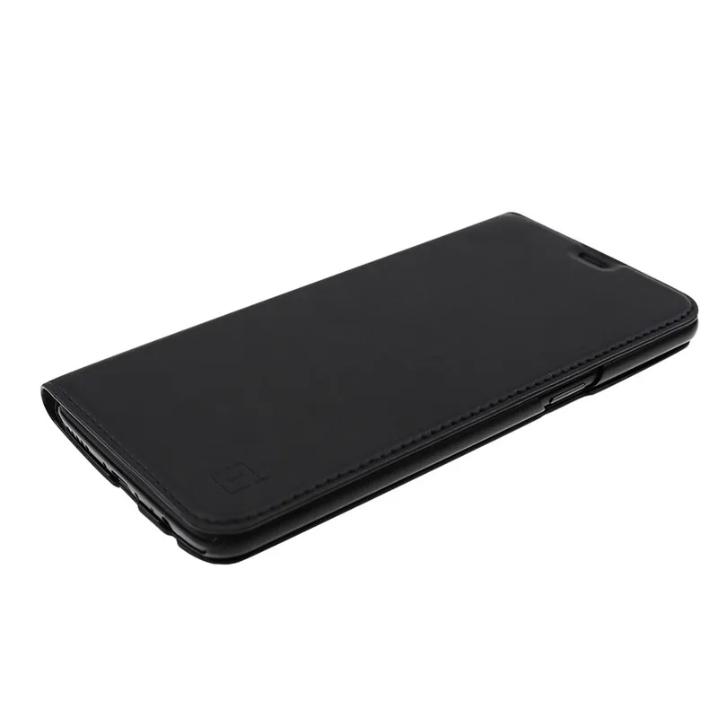 Официальный чехол-книжка для Oneplus 5T из искусственной кожи, умный кожаный чехол с слотом для карт для One Plus 5T Funda
