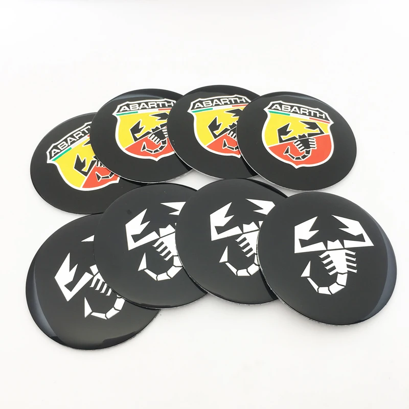 4 шт. 56 5 мм Центральная втулка колеса автомобиля крышка стикер обод эмблема для Fiat