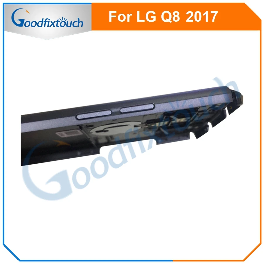 5 2 &quotдля LG Q8 2017 задняя крышка Крышка батареи корпус дверь с отпечатком пальца