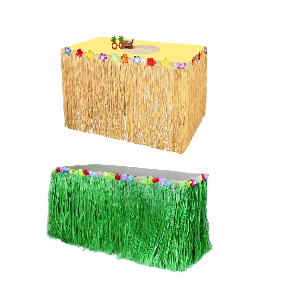 Гавайская домашняя юбка для пикника декоративные шары стола кухонные платья