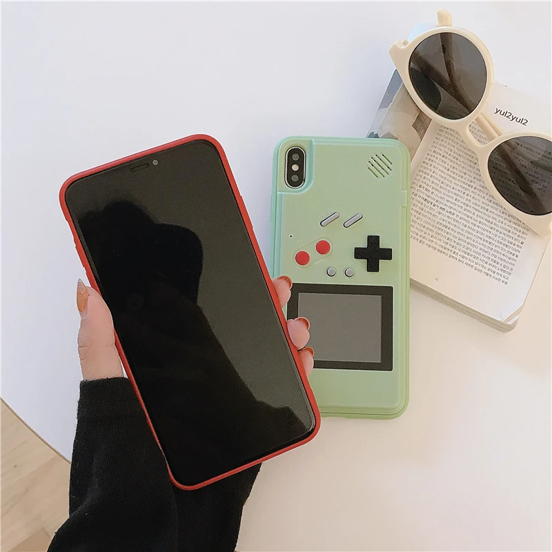 

GB Gameboy Tetris Phone Cases for Samsung Galaxy S10 Plus Note 10 Pro 10+ Note10 5G Game Console Cover Protection Gift Case