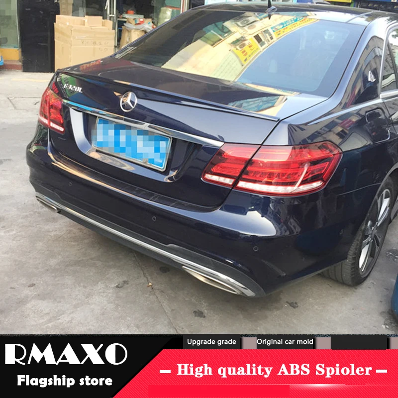 Спойлер для Benz E-class W212 20108-2014 высококачественный спойлер из АБС-пластика заднего