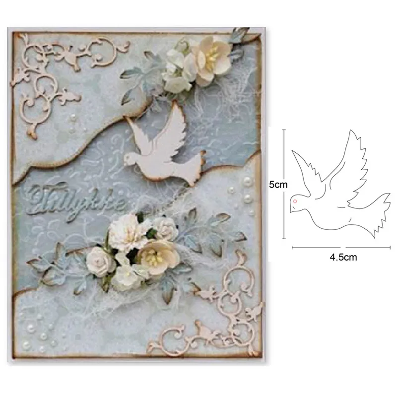 

metal cutting dies cut die mold animal bird decoration Scrapbook dies paper craft knife mould blade punch stencils dies new 2021