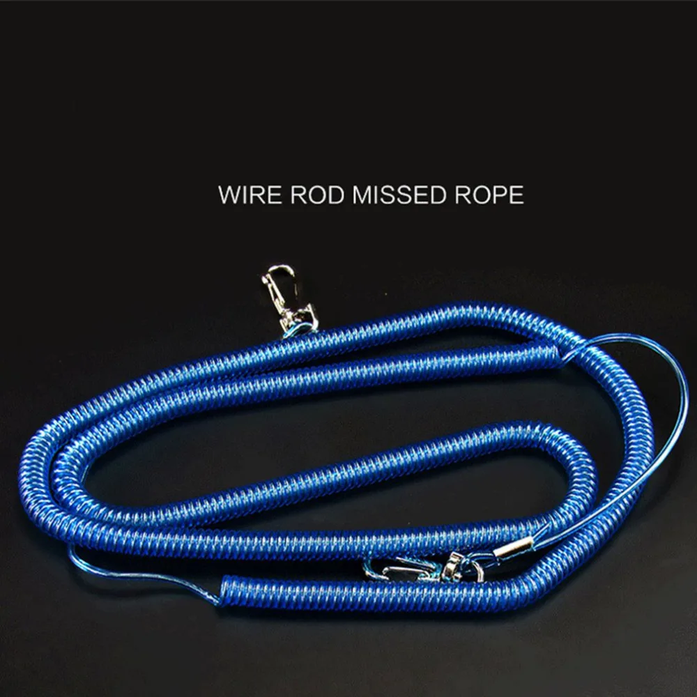 Телескопическая проволока пропущенная веревка Аксессуары для рыбалки