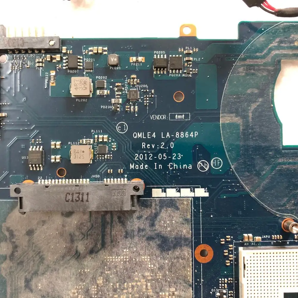 Материнская плата для Samsung NP355V5C материнская ноутбука QMLE4 LA 8864P REV: 2 0 100%