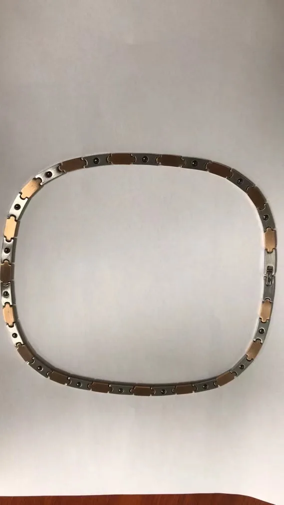 Ювелирные изделия Wollet 48 см исцеляющая Энергия CZ камень цвета розового золота