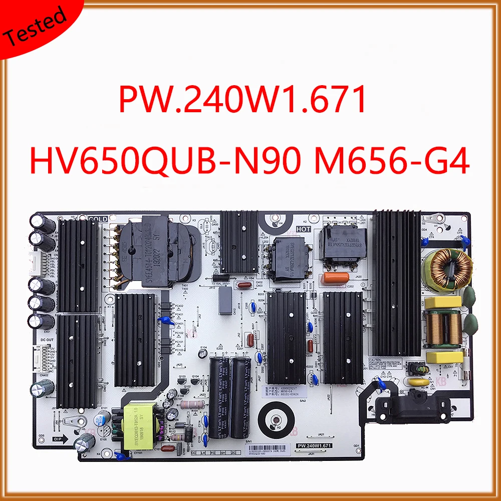 

PW.240W1.671 HV650QUB-N90 M656-G4 Power Supply Board Professional Equipment Power Support Card For TV Original Power Supply