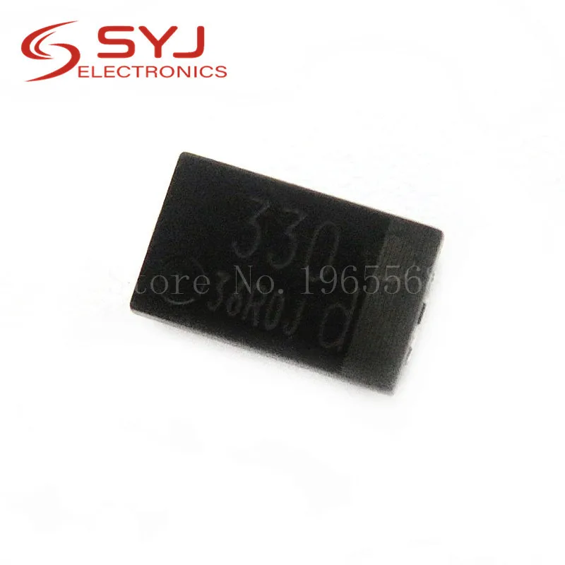 20 шт./лот SMD 6 3 V 330 мкФ танталовый конденсатор алюминиевая крышка с низким ESR 4TPB330M