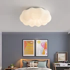 Облачная Потолочная люстра в виде тыквы, детская Минималистичная лампа в скандинавском стиле для гостиной, столовой, спальни, лампа для девушек