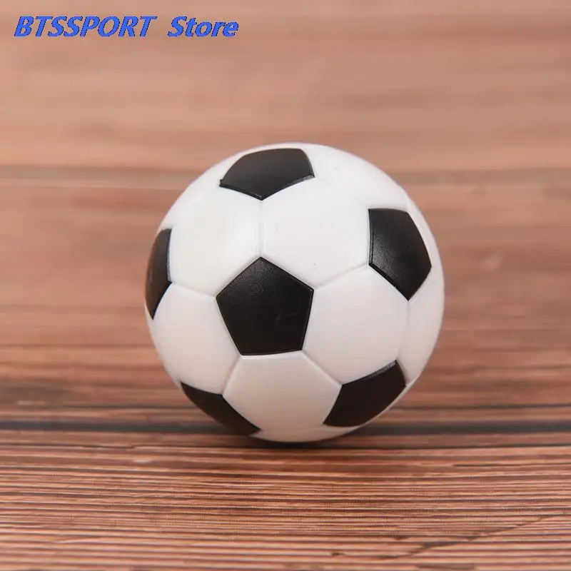 Новый черно-белый экологически чистый полимерный Настольный футбольный Настольный мяч 2 шт., футбольные мячи, детский футбольный мяч 32 мм