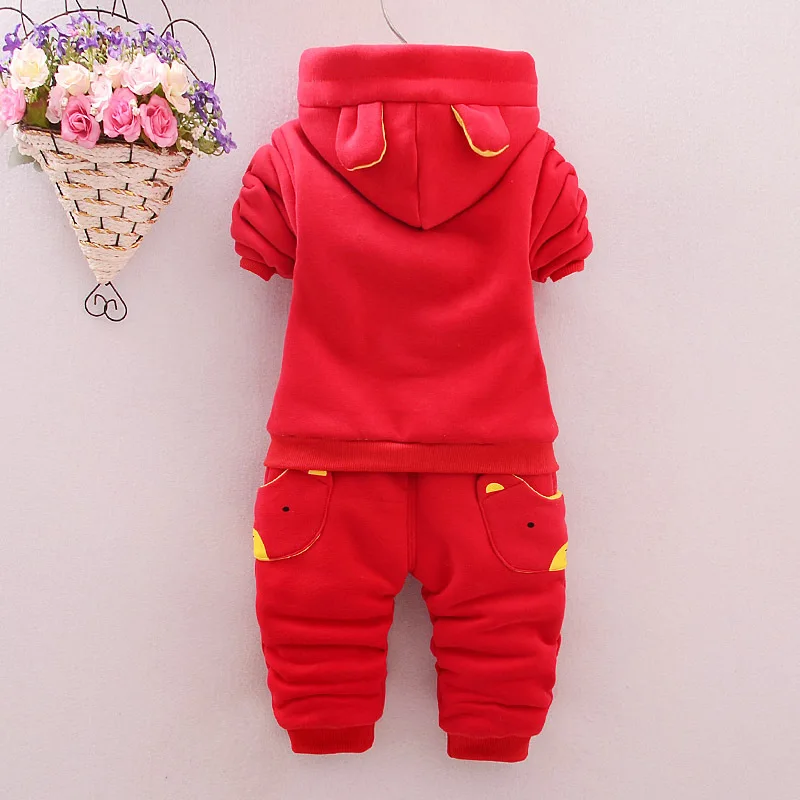 2020 для маленьких мальчиков комплект зимней одежды малышей и девочек плюс толстый